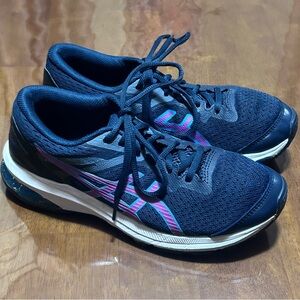 ASICS GT-1000 French Blue & Digital Purple Running Shoes Women's US 5.5 EU 38
